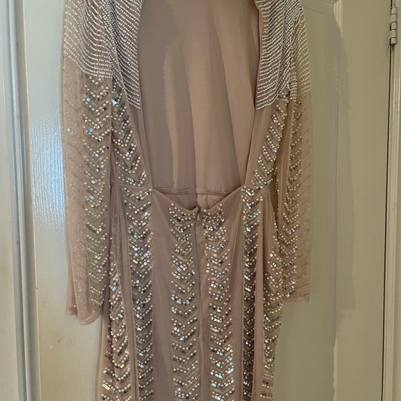 ASOS design pearl embellish dress - Picture 4 of 10